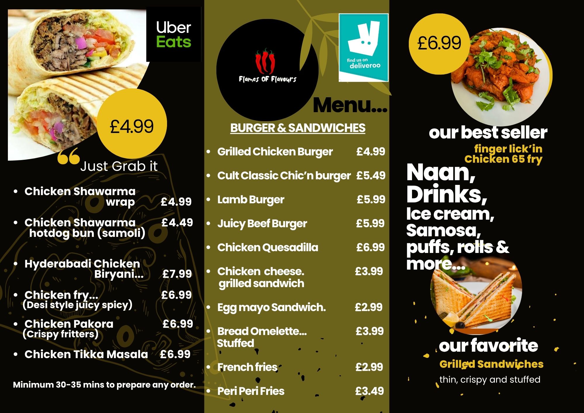 Photo of Flames Of Flavours - 43 Dungannon Rd, Nottingham NG11 9BE